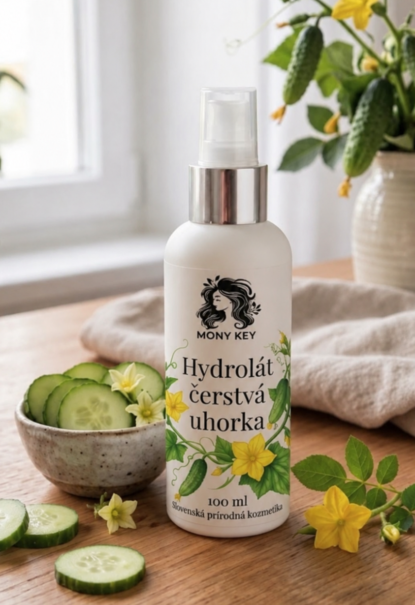 Hydrolát – Čerstvá uhorka 100 ml | Uhorková voda | Mony Key