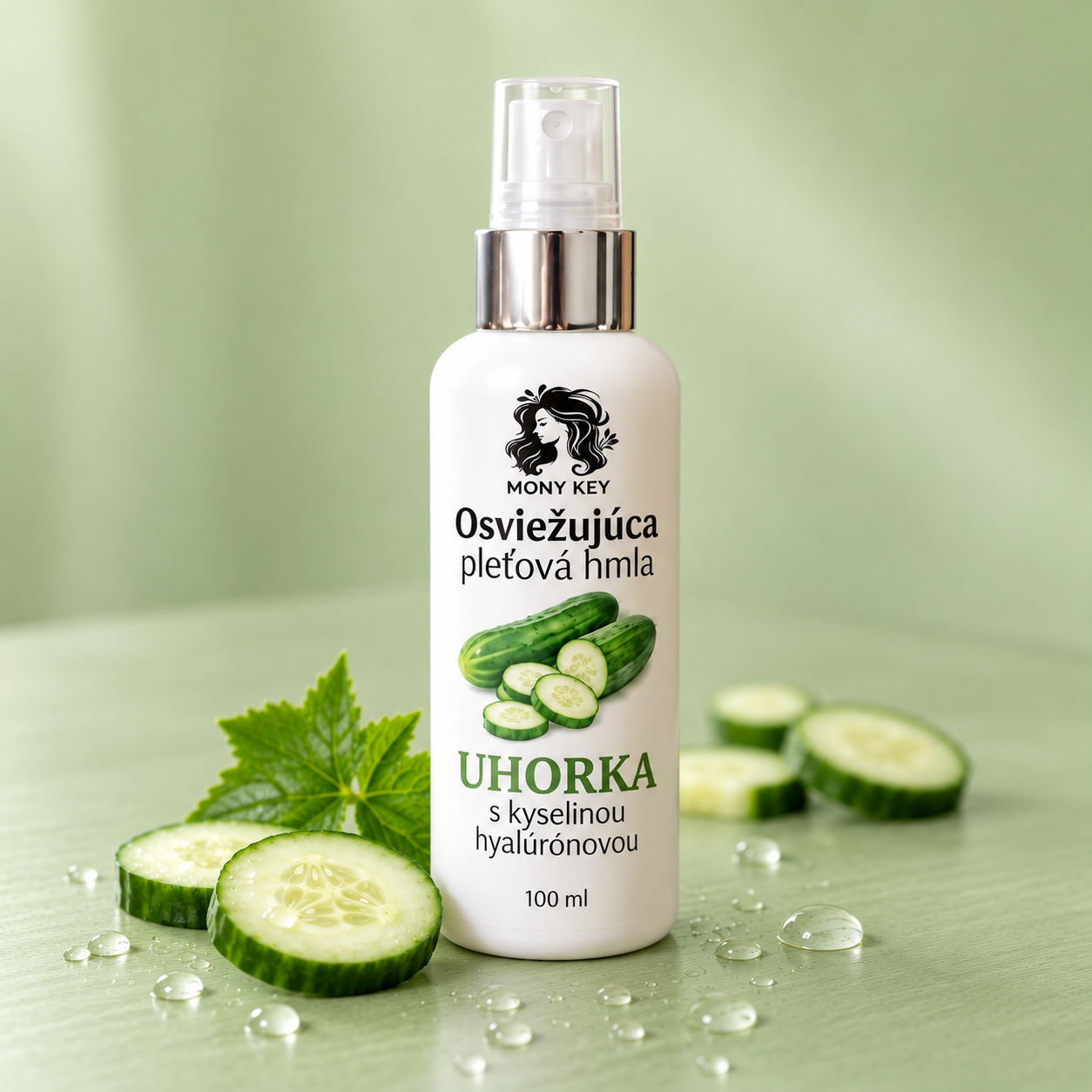 Osviežujúca pleťová hmla Uhorka 100ml | Mony Key